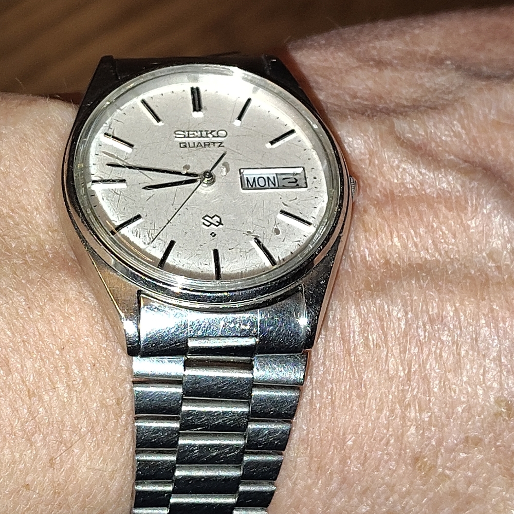Vintage Seiko Stainless Steel Quartz Watch